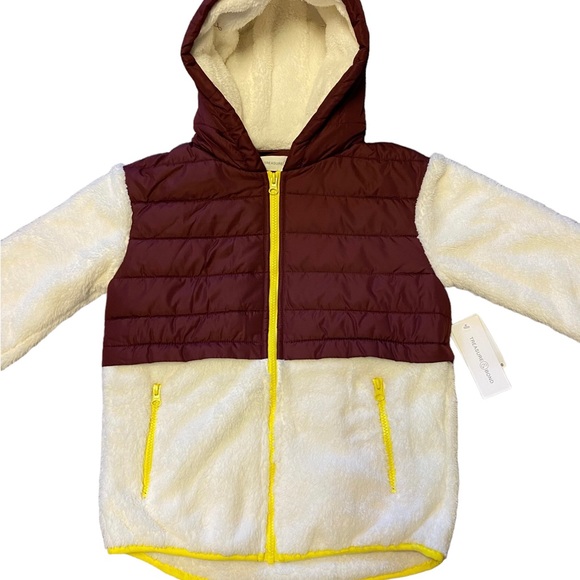 Treasure and Bond Quilted Sherpa Jacket - Picture 3 of 5